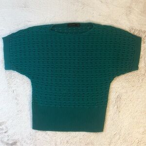The Limited Teal Crew Neck Sweater